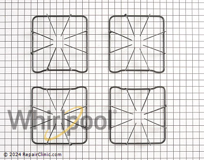 Burner Grate 12500055 Alternate Product View