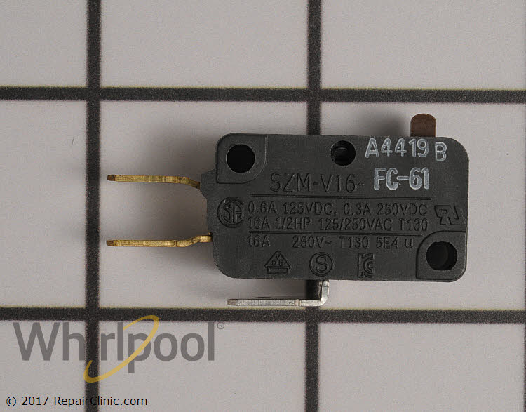 Door Switch W10727360 Alternate Product View