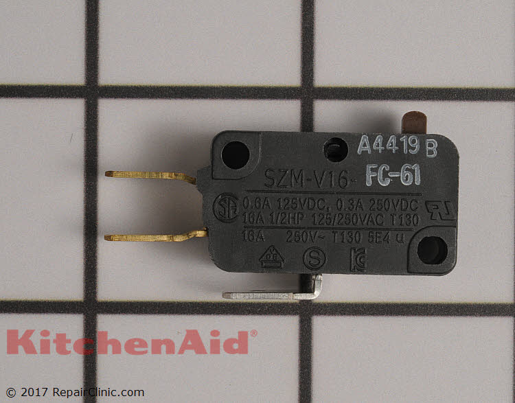 Door Switch W10727360 Alternate Product View