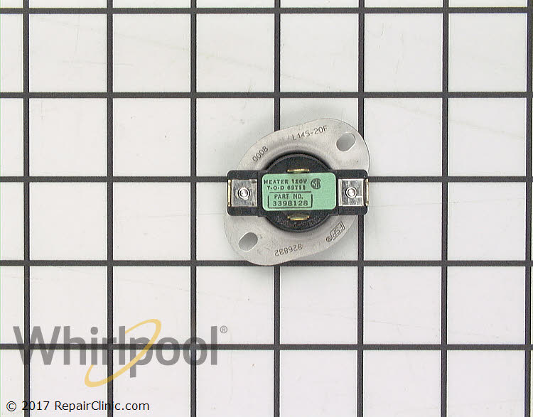 Cycling Thermostat WP3398128 Whirlpool Replacement Parts