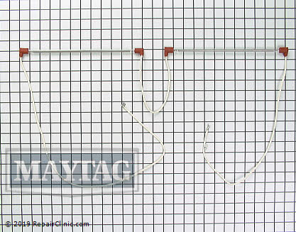 Defrost Heater Assembly WP61001874 Alternate Product View
