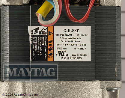 Drive Motor WP8182793 Alternate Product View