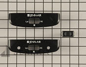 thumbnail image 2 of SpeedFreakCNC Black Jenn Air Fan Switch (12001129) – 2-Wire, Ready To Install 2 of 5