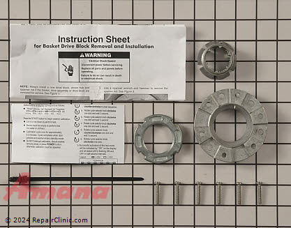 Drum Mounting Hub W10324651 Alternate Product View
