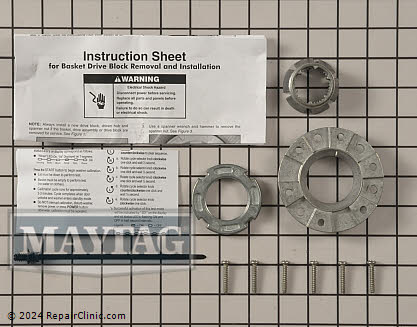 Drum Mounting Hub W10324651 Alternate Product View