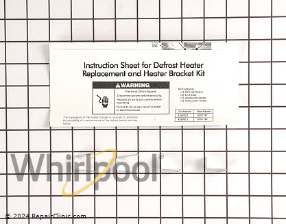 Defrost Heater Assembly W11175809 Alternate Product View