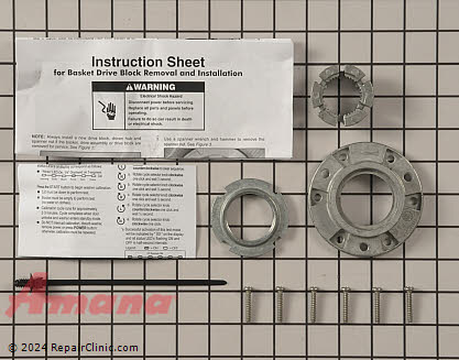Drum Mounting Hub W10324651 Alternate Product View