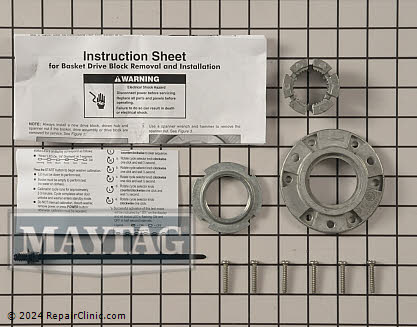 Drum Mounting Hub W10324651 Alternate Product View