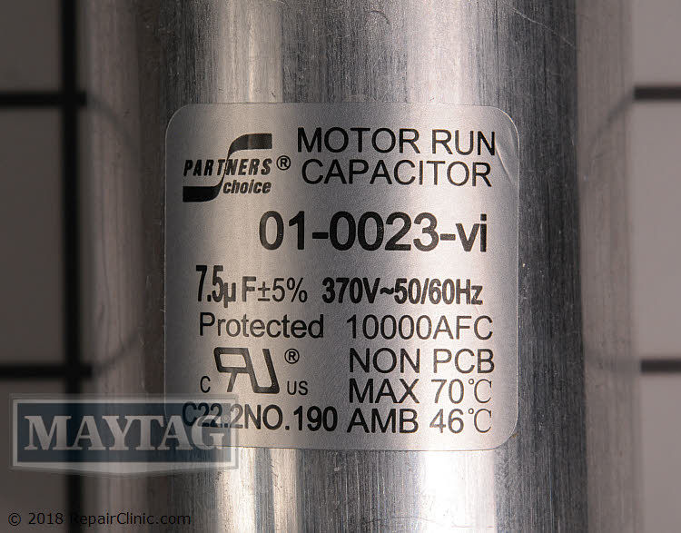 Run Capacitor 01-0023 Alternate Product View