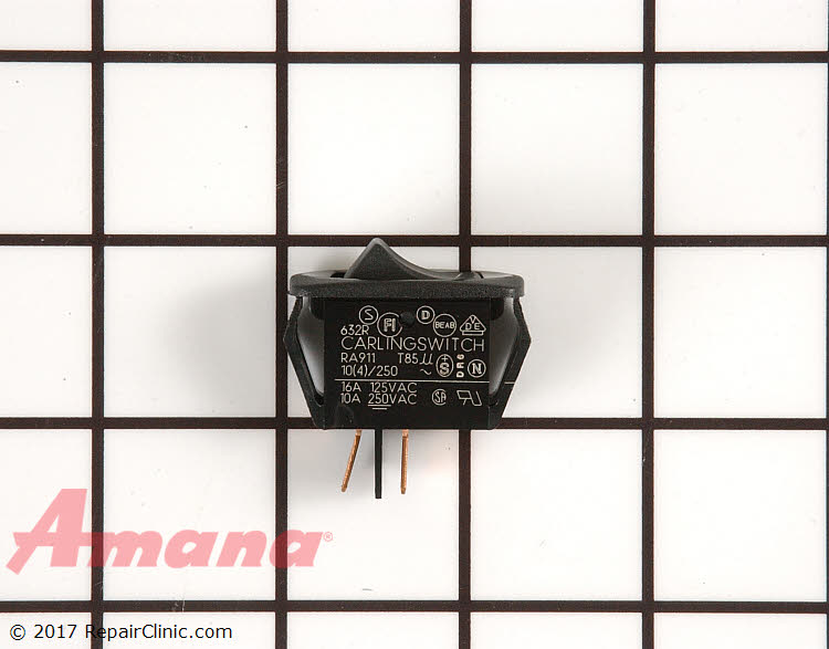 Rocker Switch WP31986601B Alternate Product View