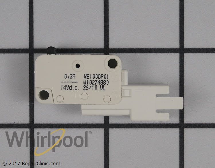 Door Switch WPW10274880 Whirlpool Replacement Parts