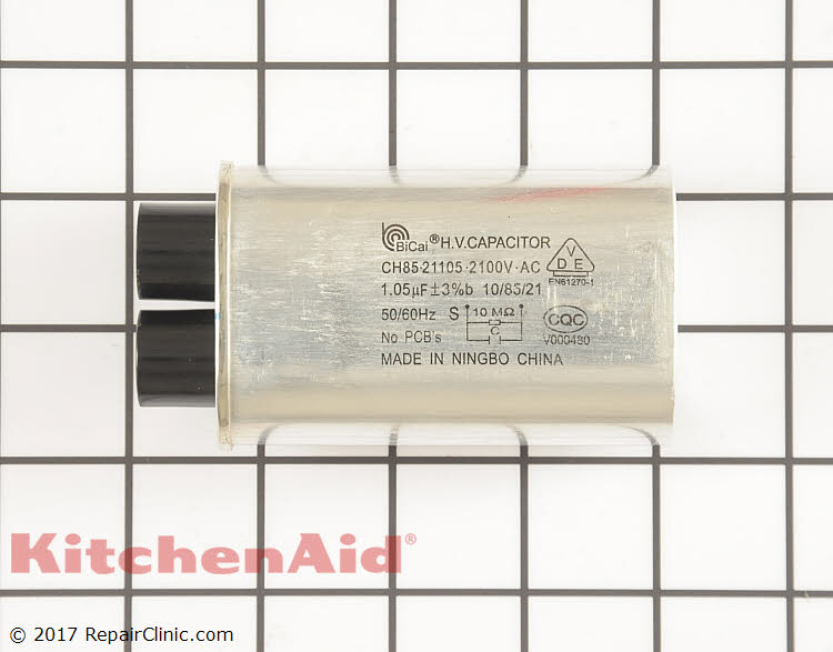 High Voltage Capacitor W10850446 Alternate Product View