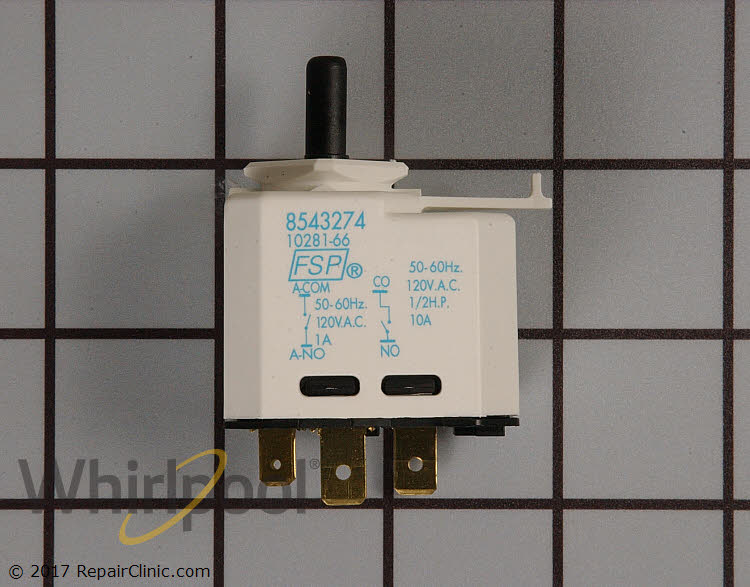 Start Switch WP8543274 | Whirlpool Replacement Parts