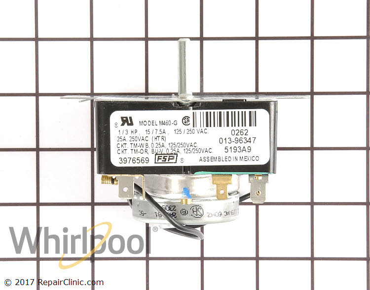 Timer WP3976569 Whirlpool Replacement Parts