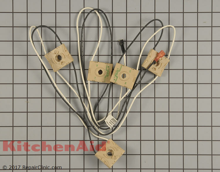 Spark Ignition Switch and Harness WP4456901 | KitchenAid Replacement Parts