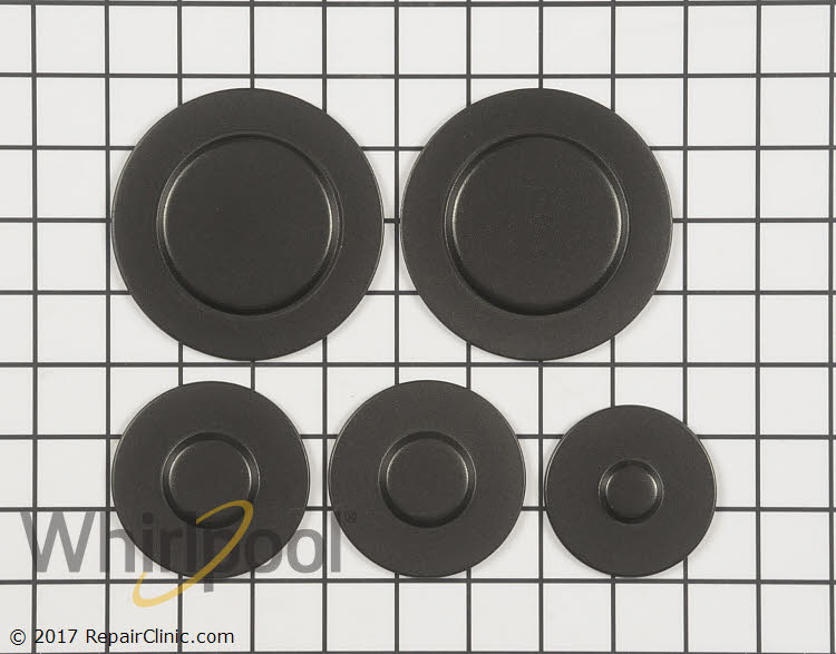 Surface Burner Cap WPW10183374 Alternate Product View