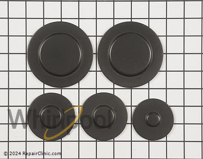 Surface Burner Cap WPW10183374 Alternate Product View