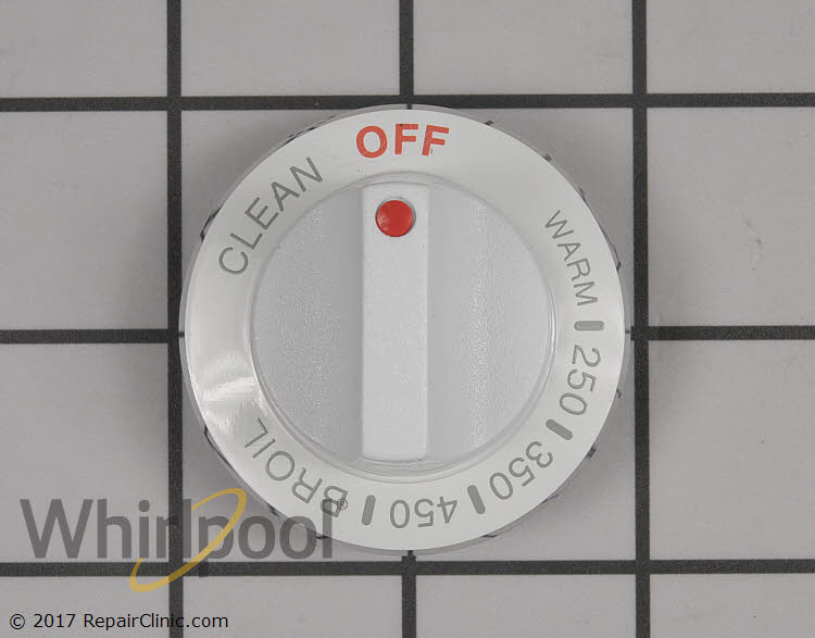 Thermostat Knob WP4371677 Whirlpool Replacement Parts