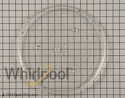 Glass Tray WPW10451786 Alternate Product View