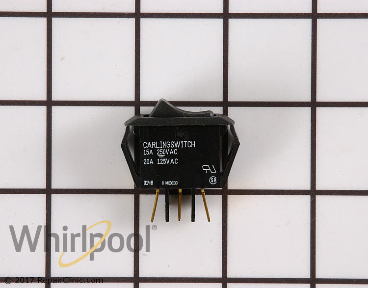 Rocker Switch WP4314961 | Whirlpool Replacement Parts 