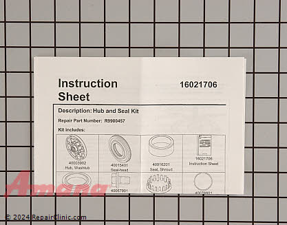 Tub Seal and Bearing Kit R9900457 Alternate Product View