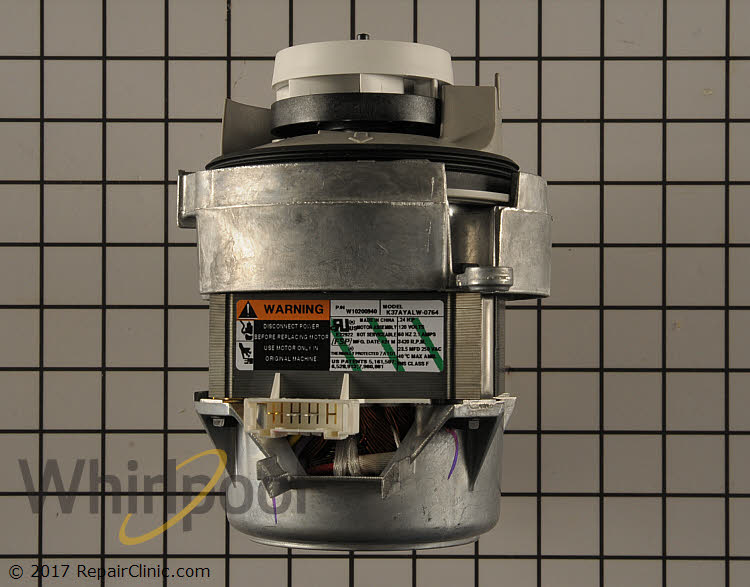 Circulation Pump Motor WPW10757216 Whirlpool Replacement Parts