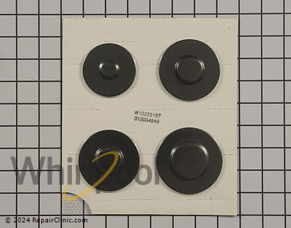 Surface Burner Cap WPW10225167 Alternate Product View