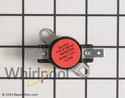 Thermal Fuse WP4449751 | Whirlpool Replacement Parts Thermal Fuse WP4449751 | Whirlpool Replacement Parts