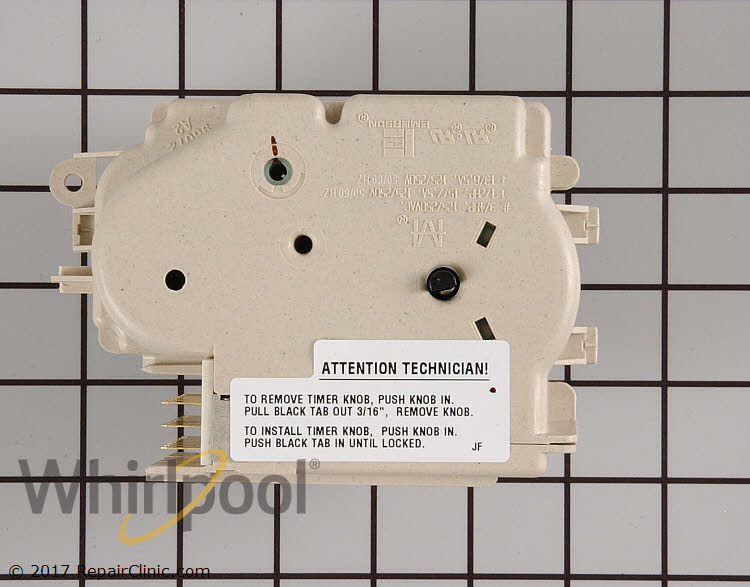 Timer WP3953553 Whirlpool Replacement Parts