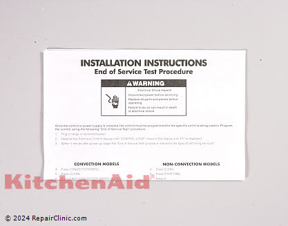 Oven Control Board WP9782455 Alternate Product View