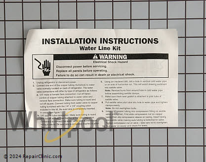 Water Line Installation Kit 8003RP Alternate Product View