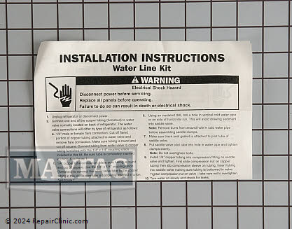 Water Line Installation Kit 8003RP Alternate Product View
