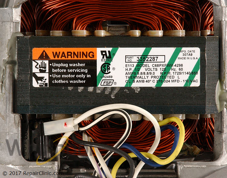 Drive Motor WP3352287 Whirlpool Replacement Parts