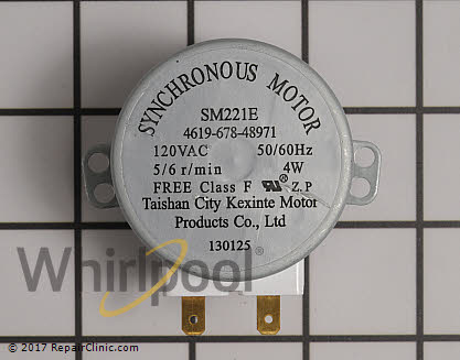 Turntable Motor W10911403 Alternate Product View