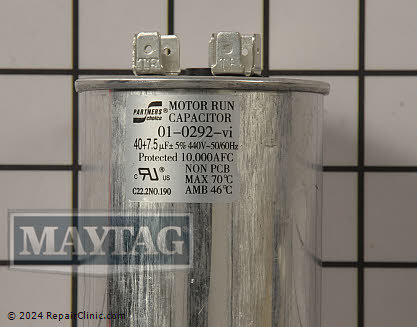 Dual Run Capacitor 01-0292 Alternate Product View