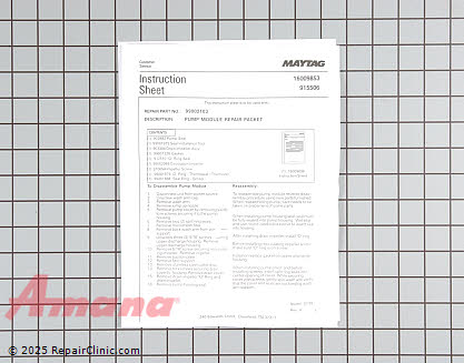 Pump and Motor Assembly 6-917112 Alternate Product View