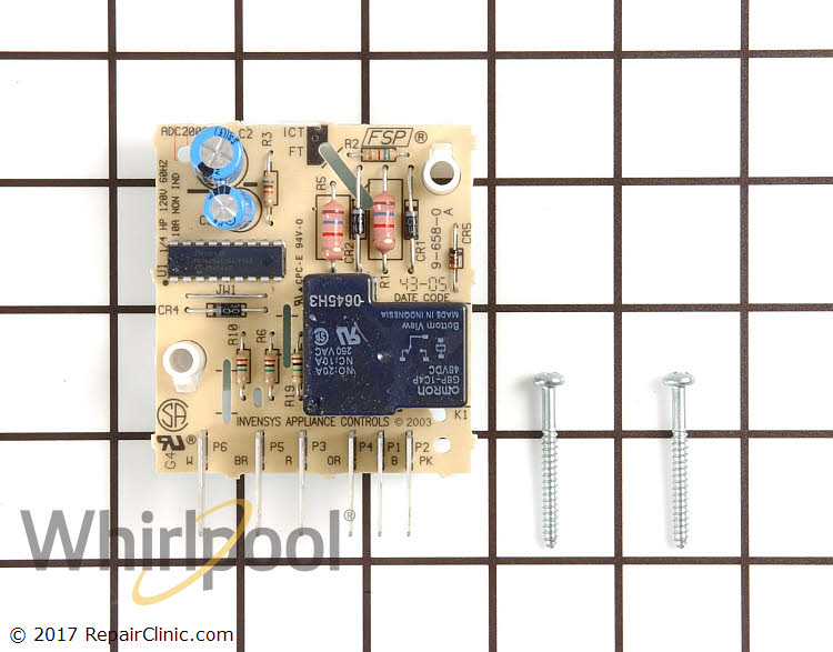 Defrost Control Board WP2304099 Whirlpool Replacement Parts