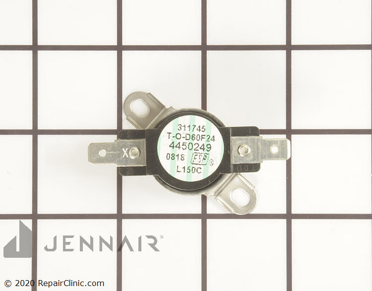 Thermal Fuse WP4450249 JennAir Replacement Parts