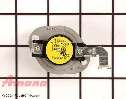 High Limit Thermostat WP3404153 Alternate Product View