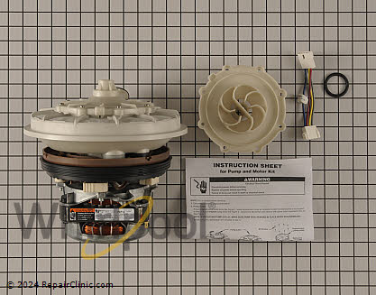 Pump and Motor Assembly W10428167 Alternate Product View