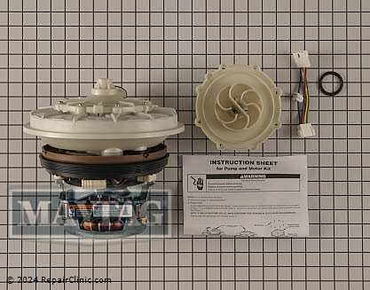 Pump and Motor Assembly W10428167 Alternate Product View