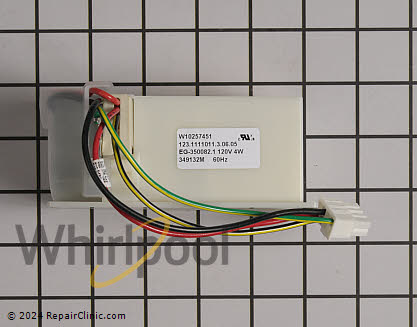 Damper Control Assembly WPW10257451 Alternate Product View