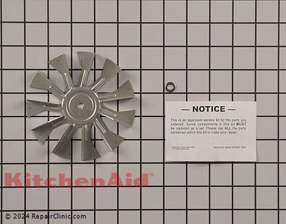 Fan Blade W10758272 Alternate Product View