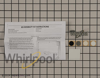Door Reversal Kit W10395148 Alternate Product View