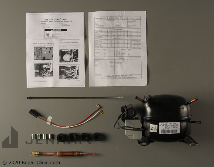 Compressor WPW10605286 Alternate Product View