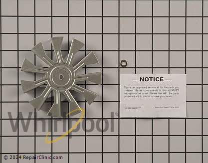 Fan Blade W10758272 Alternate Product View