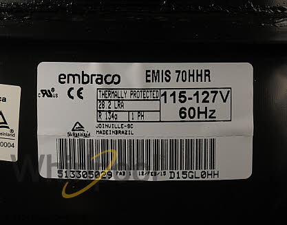 Compressor WPW10605286 Alternate Product View