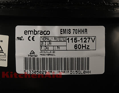 Compressor WPW10605286 Alternate Product View