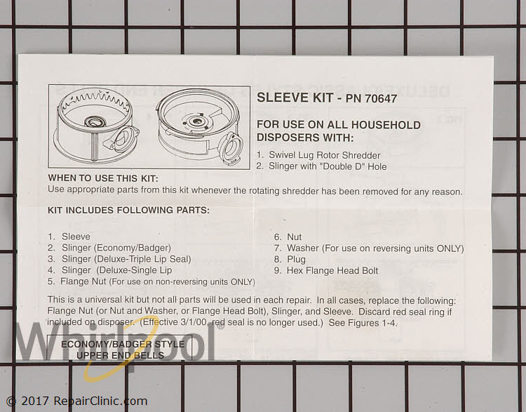 Seal Kit 4211578 Alternate Product View