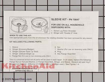 Seal Kit 4211578 Alternate Product View